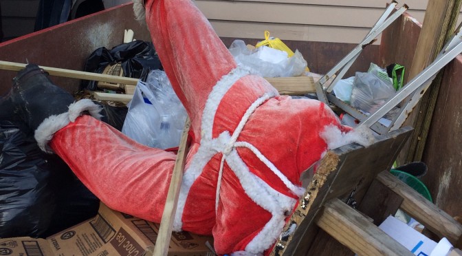 Christmas.  This commercialism really gets old, the older you get…