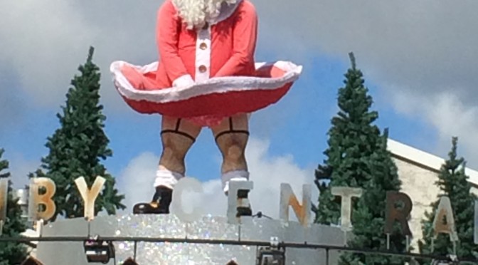 So.  Other than the TV ads, its not so “in your face commercialism Christmas” here…